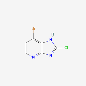 7-Bromo-2-chloro-3H-imidazo[4,5-b]pyridine