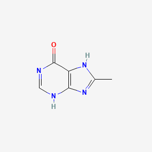 molecular formula C6H6N4O B7942955 8-methyl-3,7-dihydropurin-6-one 