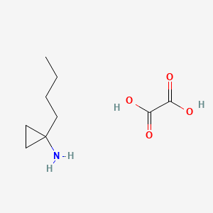 1-Butylcyclopropan-1-amine;oxalic acid