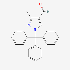 3-Methyl-1-tritylpyrazole-4-carbaldehyde