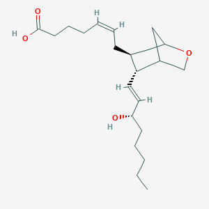 molecular formula C21H34O4 B7943200 9,11-Dideoxy-9alpha,11alpha-epoxy-methanoprostaglandin F2alpha 