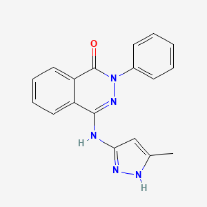 4-[(5-Methyl-1h-Pyrazol-3-Yl)amino]-2-Phenylphthalazin-1(2h)-One