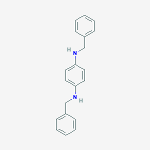 molecular formula C20H20N2 B079433 N,N'-Bis(phenylmethyl)benzene-1,4-diamine CAS No. 10368-25-9
