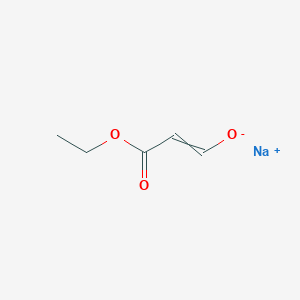 molecular formula C5H7NaO3 B7943311 CID 20981134 