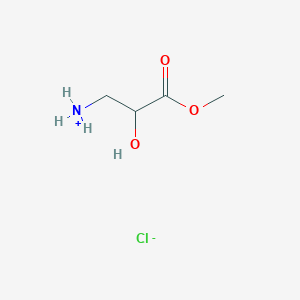 (2-Hydroxy-3-methoxy-3-oxopropyl)azanium;chloride