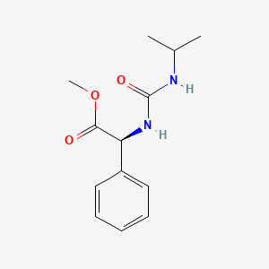 (S)-methyl 2-(3-isopropylureido)-2-phenylacetate
