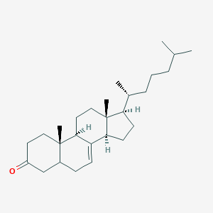 molecular formula C27H44O B079434 Cholest-7-en-3-one CAS No. 13097-64-8
