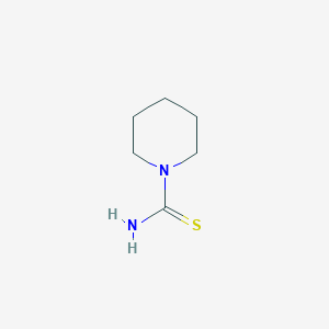molecular formula C6H12N2S B079436 1-Piperidinethiocarboxamide CAS No. 14294-09-8