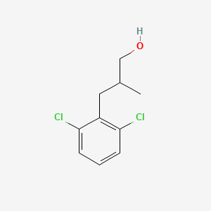 3-(2,6-Dichlorophenyl)-2-methylpropan-1-ol