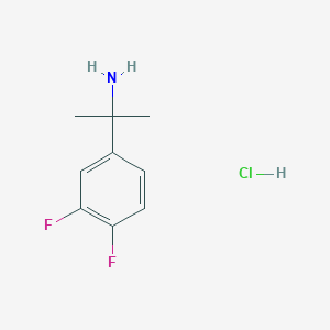 2-(3,4-Difluorophenyl)propan-2-amine hydrochloride