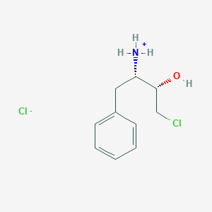 [(2S,3S)-4-chloro-3-hydroxy-1-phenylbutan-2-yl]azanium;chloride