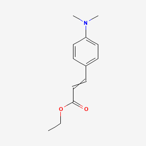 molecular formula C13H17NO2 B7944165 Ethyl 3-[4-(dimethylamino)phenyl]prop-2-enoate CAS No. 528521-91-7