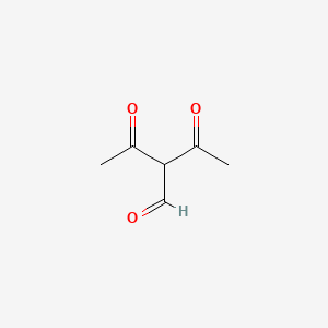 molecular formula C6H8O3 B7944186 2-Acetyl-3-oxobutanal 