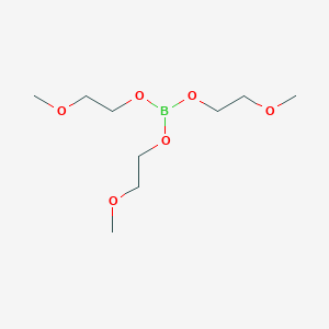 molecular formula C9H21BO6 B079444 Tris(2-methoxyethyl)borate CAS No. 14983-42-7