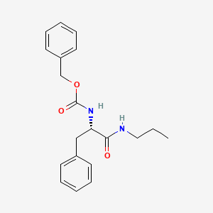 molecular formula C20H24N2O3 B7944797 N-Propyl L-Z-Phenylalaninamide 