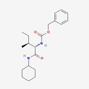 molecular formula C20H30N2O3 B7944813 N-Cyclohexyl L-Z-isoleucinamide 