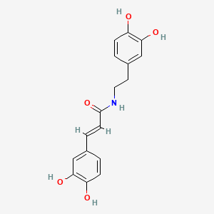 molecular formula C17H17NO5 B7945767 N-Caffeoyldopamine CAS No. 105955-00-8