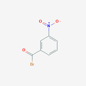 molecular formula C7H4BrNO3 B079461 3-Nitrobenzoyl bromide CAS No. 13277-62-8