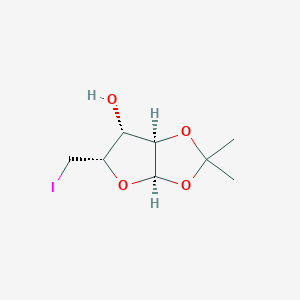 (3aR,5S,6R,6aR)-5-(Iodomethyl)-2,2-dimethyltetrahydrofuro[2,3-d][1,3]dioxol-6-ol