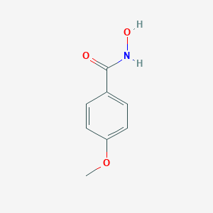 molecular formula C8H9NO3 B079463 N-羟基-4-甲氧基苯甲酰胺 CAS No. 10507-69-4