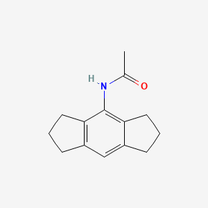 molecular formula C14H17NO B7946387 N-(1,2,3,5,6,7-Hexahydro-S-indacen-4-yl)acetamide 