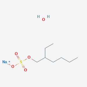molecular formula C8H19NaO5S B7946633 Sodium 2-ethylhexyl sulfate hydrate 