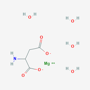 molecular formula C4H13MgNO8 B7947120 DL-Aspartic acid hemimagnesium salt 