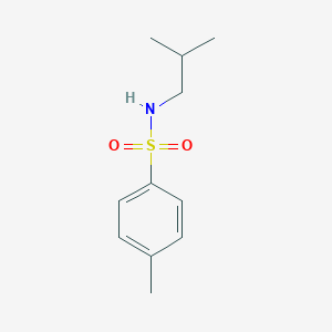 molecular formula C11H17NO2S B079473 4-Methyl-N-(2-methylpropyl)benzenesulfonamide CAS No. 23705-38-6