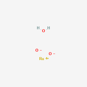 molecular formula H2O3Ru B7947334 ruthenium(IV)oxide hydrate 