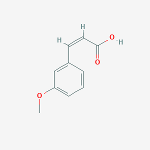molecular formula C10H10O3 B7947352 (Z)-3-(3-Methoxyphenyl)acrylic acid 