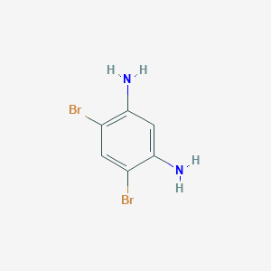 molecular formula C6H6Br2N2 B079484 4,6-二溴苯-1,3-二胺 CAS No. 36210-57-8