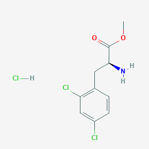 (S)-Methyl 2-amino-3-(2,4-dichlorophenyl)propanoate hydrochloride