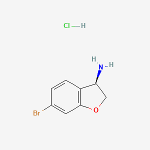 (R)-6-Bromo-2,3-dihydrobenzofuran-3-amine hydrochloride
