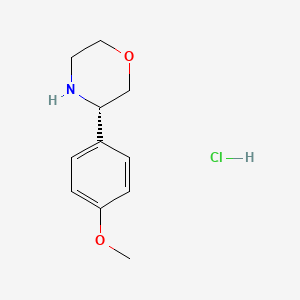 (S)-3-(4-Methoxyphenyl)morpholine hydrochloride