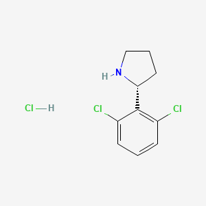 (R)-2-(2,6-dichlorophenyl)pyrrolidine hydrochloride