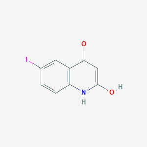 molecular formula C9H6INO2 B7948664 CID 53418125 