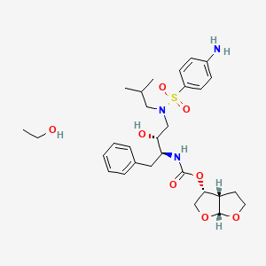 molecular formula C29H43N3O8S B7948671 Darunavir Ethanolate CAS No. 635728-39-1