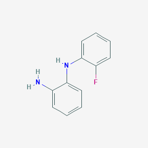 molecular formula C12H11FN2 B079487 N1-(2-Fluorophenyl)benzene-1,2-diamine CAS No. 28898-03-5