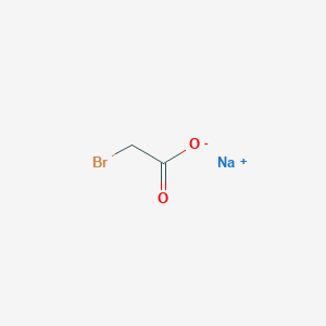 molecular formula C2H2BrNaO2 B7948742 sodium;2-bromoacetate 