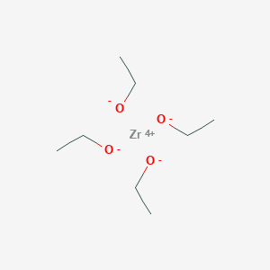 molecular formula C8H20O4Zr B7948795 Ethanol, zirconium(4+) salt (9CI) 
