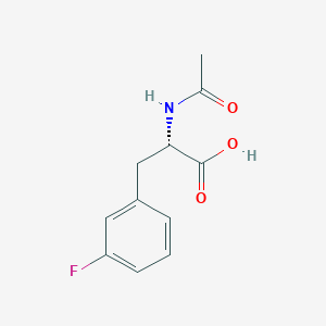 (2S)-2-acetamido-3-(3-fluorophenyl)propanoic acid