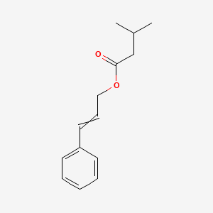 3-Methylbutanoic acid 3-phenyl-2-propenyl ester