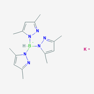 molecular formula C15H22BKN6 B7948863 potassium;tris(3,5-dimethylpyrazol-1-yl)boranuide 