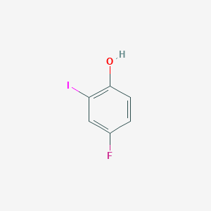 molecular formula C6H4FIO B079489 4-Fluoro-2-iodophenol CAS No. 2713-29-3