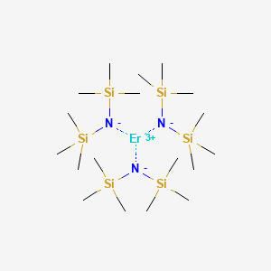 molecular formula C18H54ErN3Si6 B7948972 Tris[N,N-bis(trimethylsilyl)amide]erbium(III) 