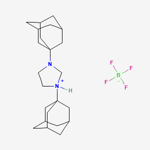 1,3-Bis(1-adamantyl)imidazolidin-1-ium;tetrafluoroborate