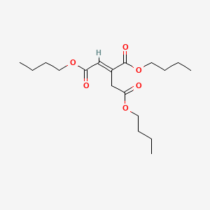 molecular formula C18H30O6 B7949016 Tributyl prop-1-ene-1,2,3-tricarboxylate CAS No. 343599-72-4