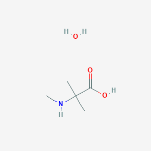 molecular formula C5H13NO3 B7949050 N-Me-Aib-OH 