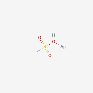 molecular formula CH4AgO3S B7949063 Methanesulfonic acid;silver 