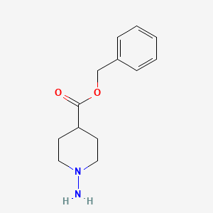 molecular formula C13H18N2O2 B7949106 4-Cbz-aminopiperidine 